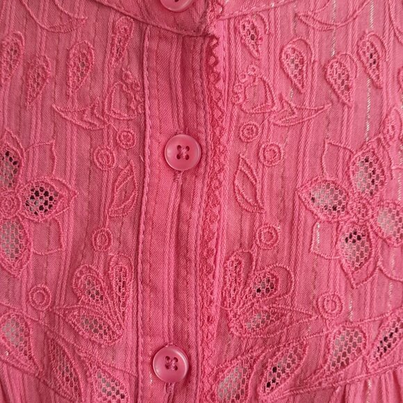 Anthropologie Dusty Rose Blouse NWT - Picture 6 of 8
